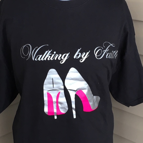 Walking By Faith T-Shirt - Picture 3 of 4